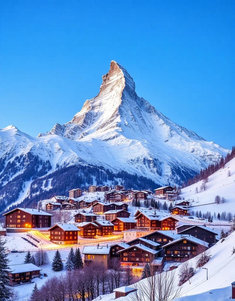 Transfer to Zermatt, Switzerland